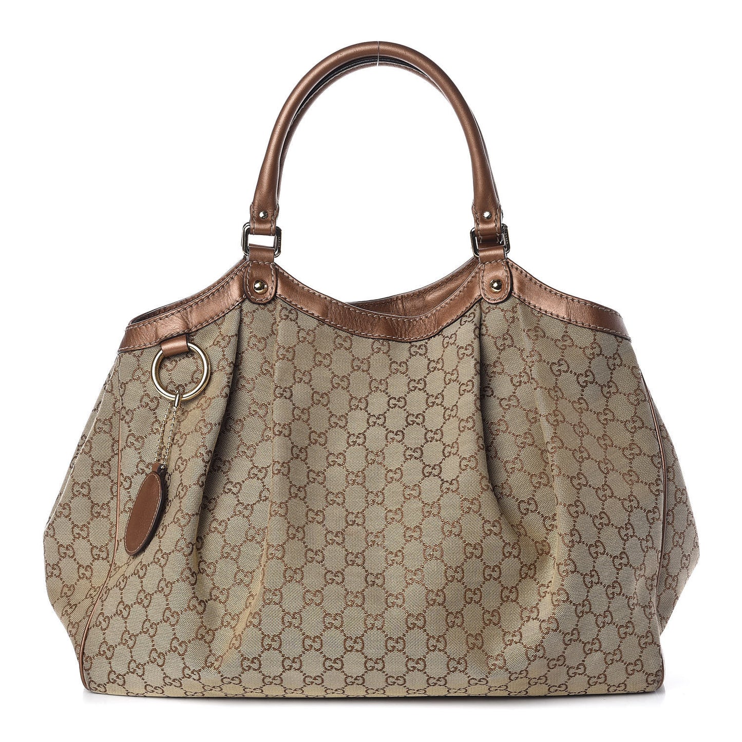 Monogram Large Sukey Tote Bronze