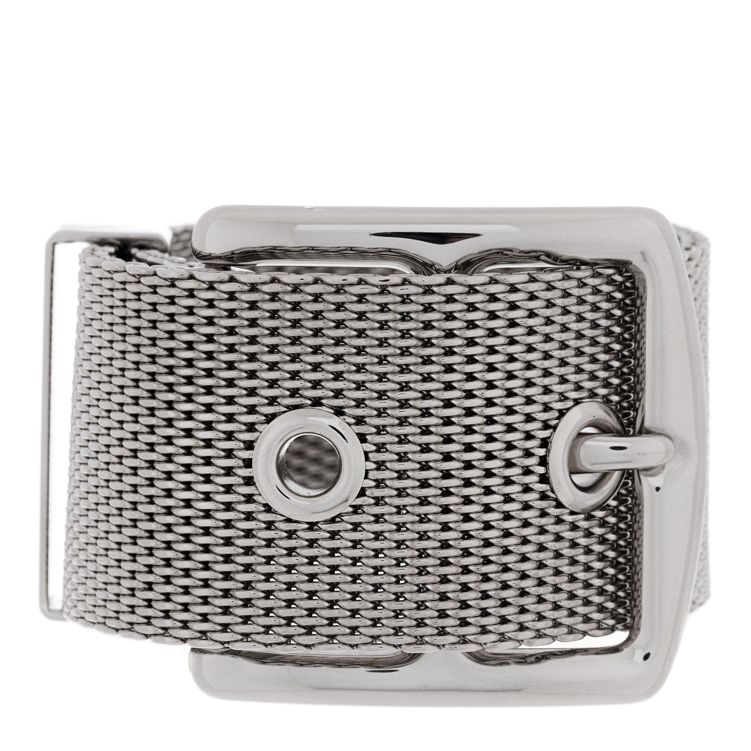 Hermes Palladium Mesh Etriviere Bracelet 1 of 3