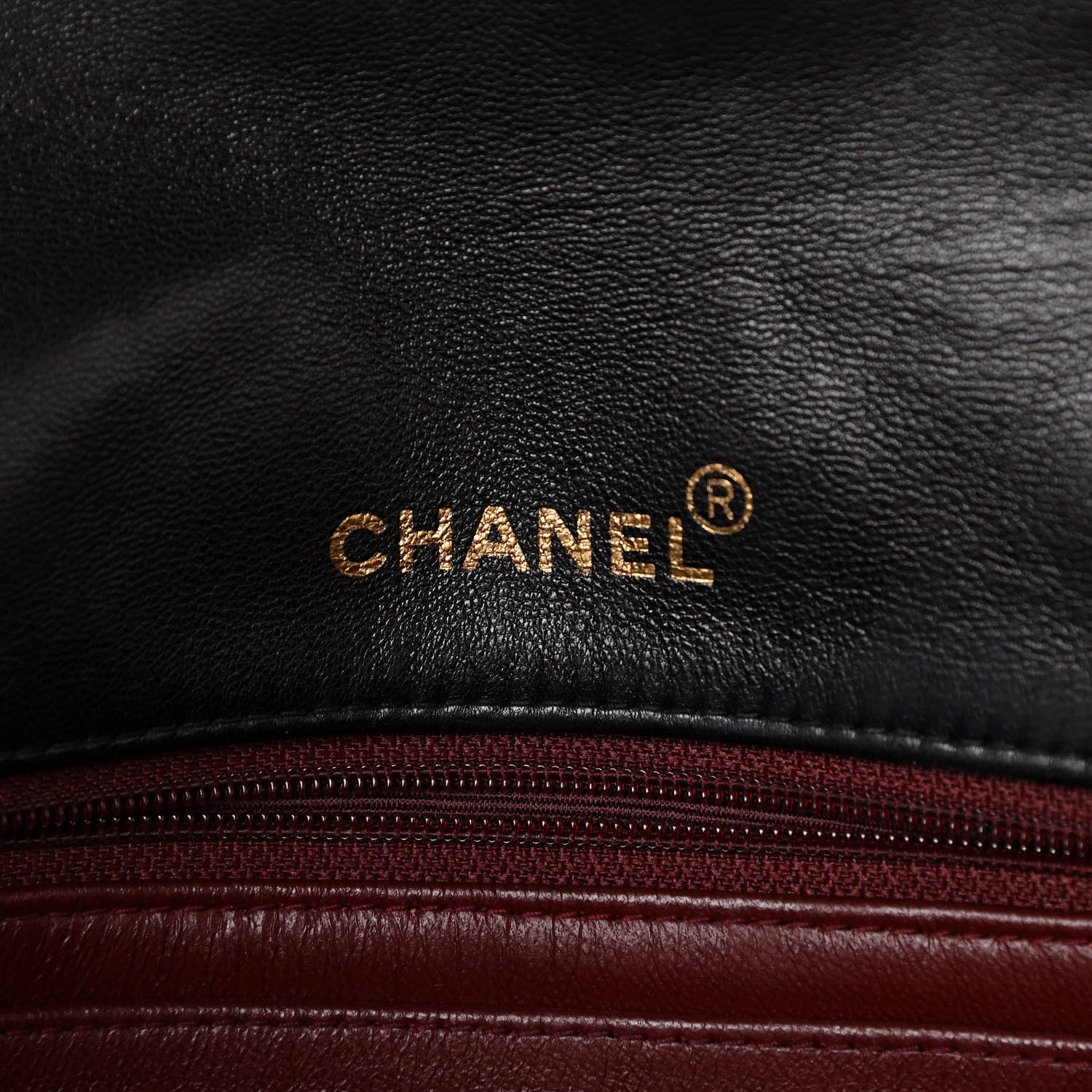 Chanel Lambskin Quilted Medium Single Flap Black 5 of 10