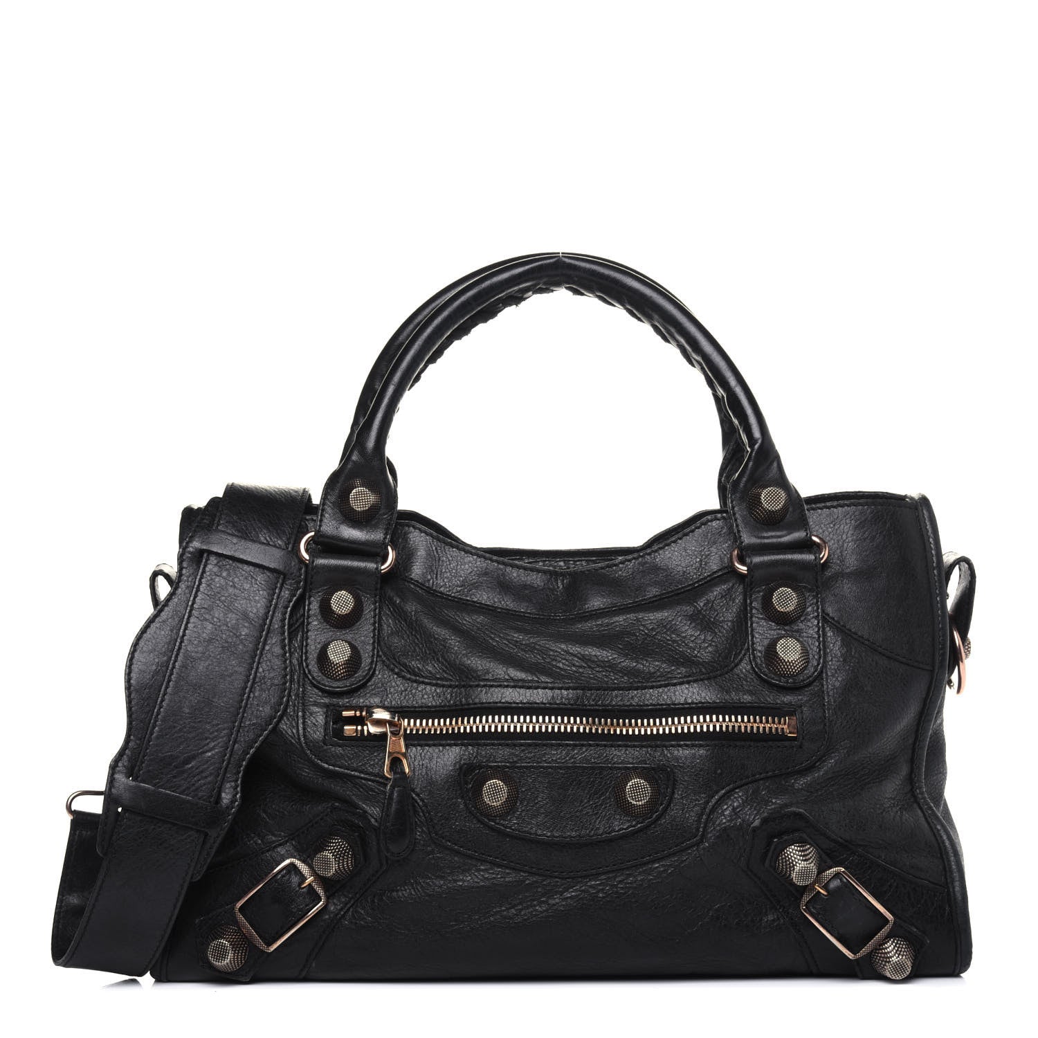 Balenciaga Agneau Giant 21 Rose Gold Hardware City Black 1 of 19