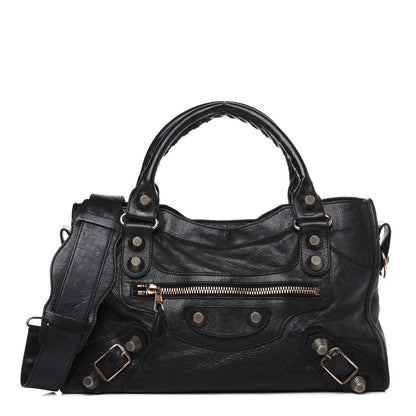 Balenciaga Agneau Giant 21 Rose Gold Hardware City Black 1 of 19