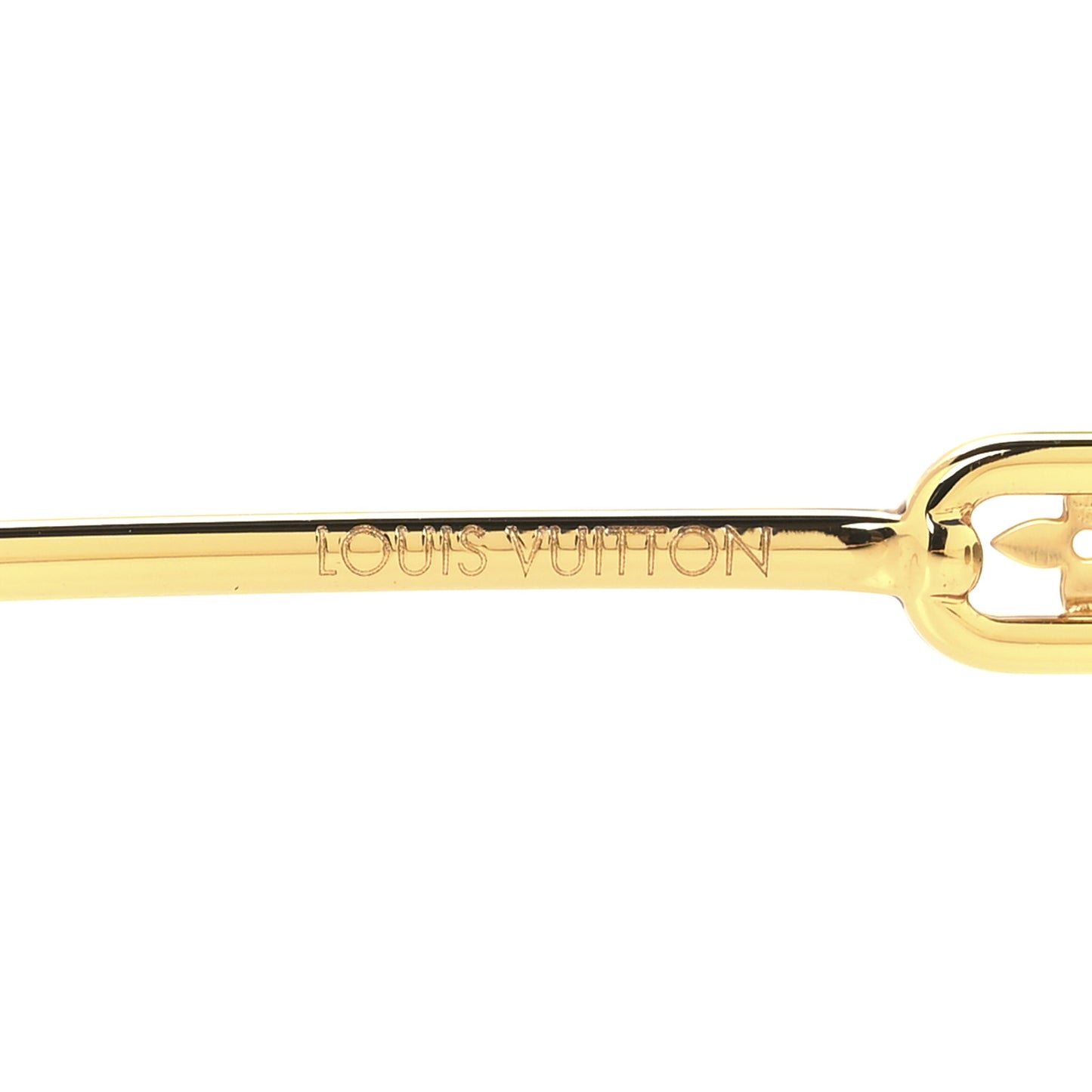 My LV Chain Cat Eye Sunglasses Z1521W Gold