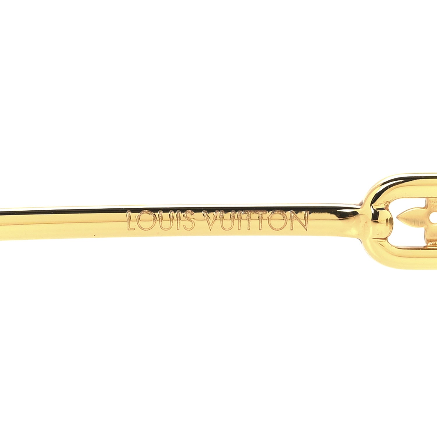 Louis Vuitton My LV Chain Cat Eye Sunglasses Z1521W Gold 5 of 7
