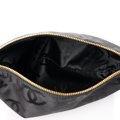 Chanel Lambskin Chevron Quilted Camera Case Black 10 of 15