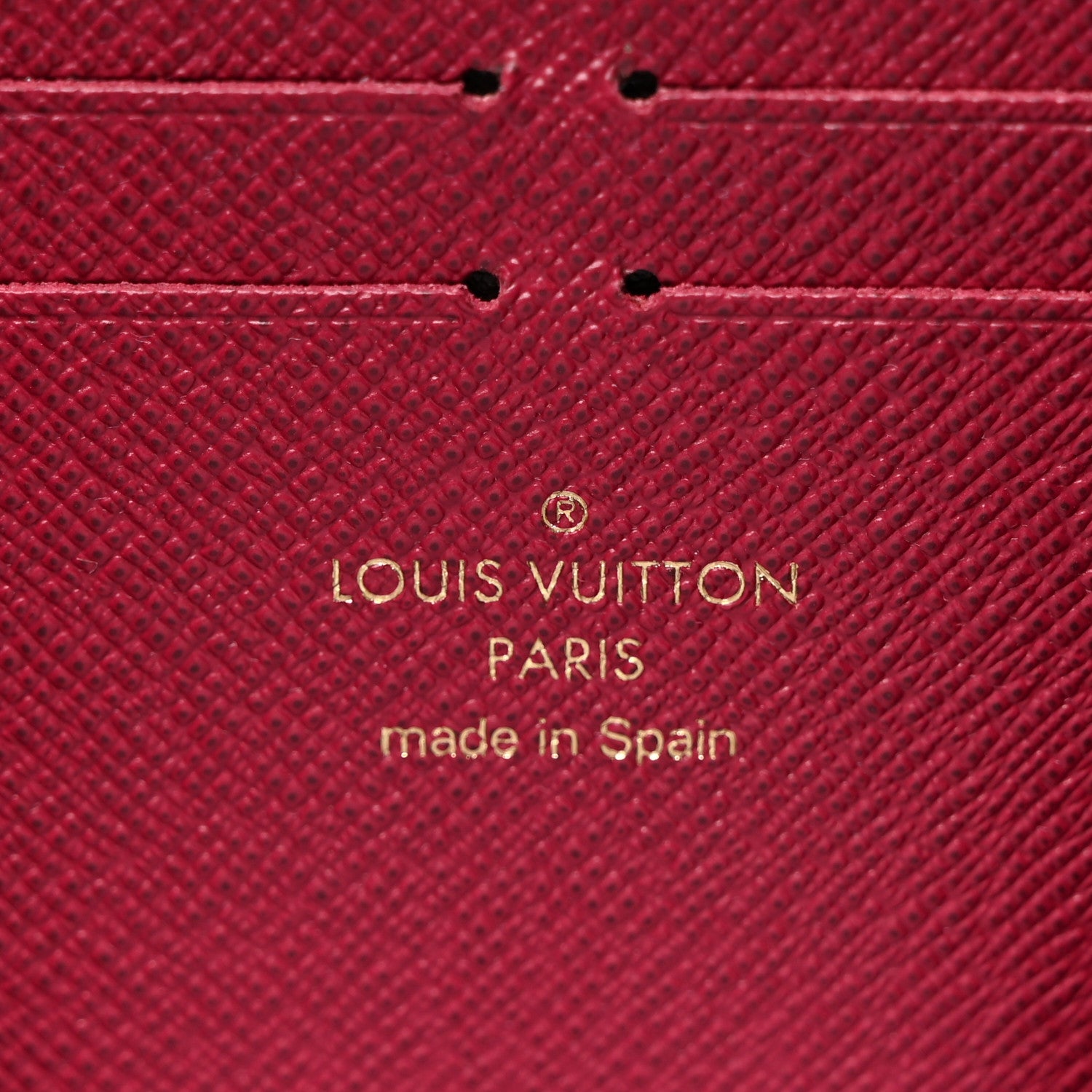 Louis Vuitton Monogram Clemence Wallet Fuchsia 6 of 7