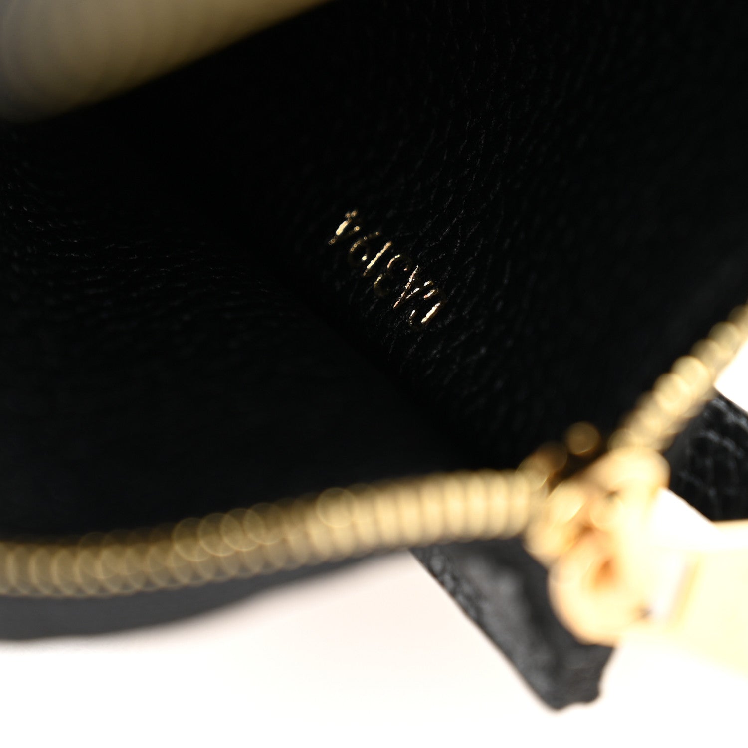 Louis Vuitton Empreinte Josephine Wallet Zippered Insert Black 7 of 9