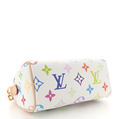 Louis Vuitton LV X TM Monogram Multicolor Nano Speedy White 4 of 10