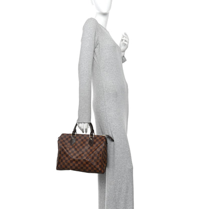 Louis Vuitton Damier Ebene Speedy 30 2 of 11