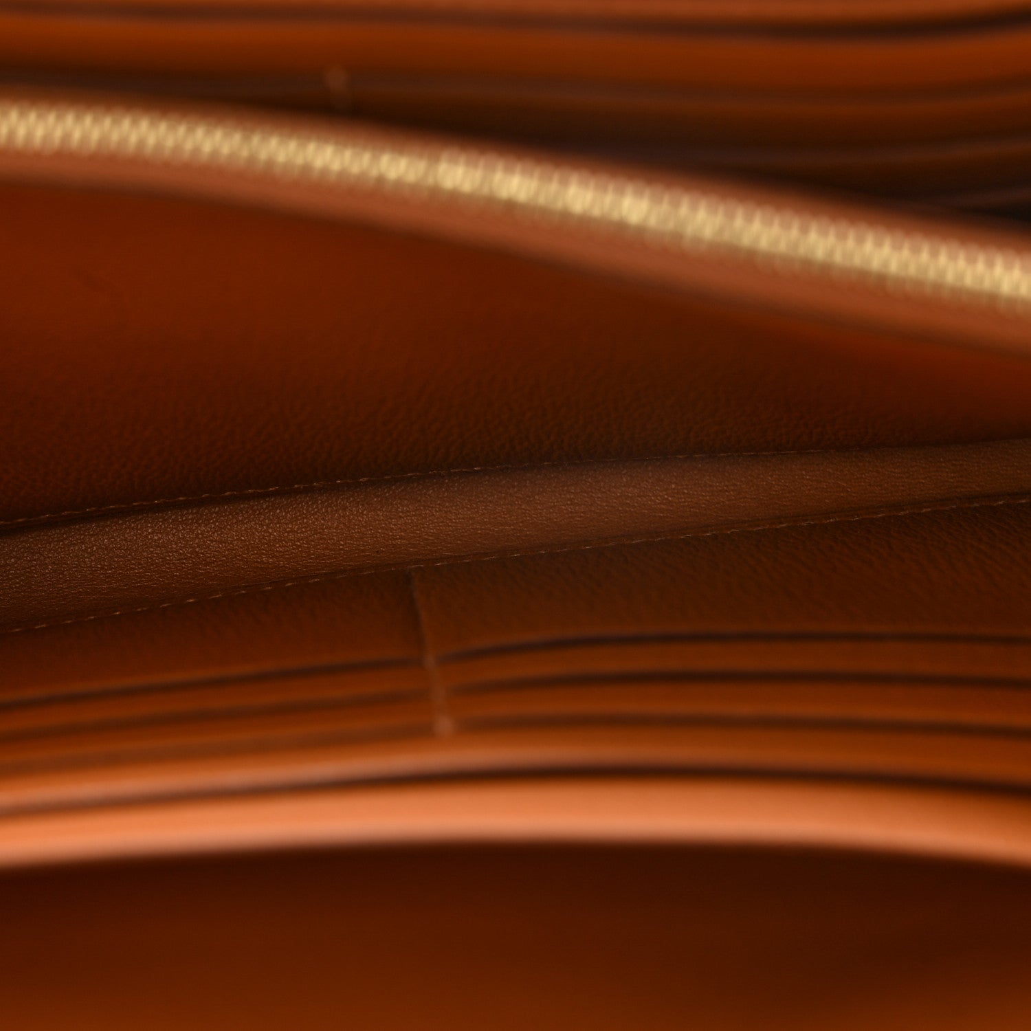 Hermes Matte Alligator Constance Long Wallet Fauve 6 of 9