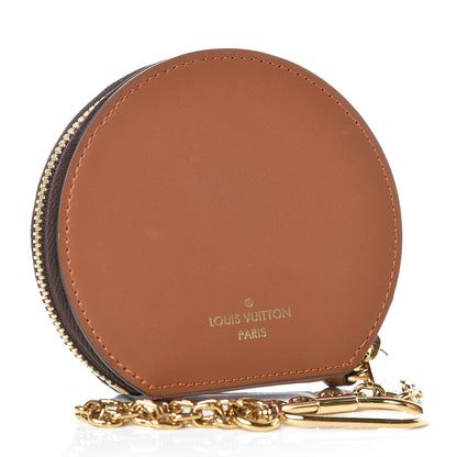 Louis Vuitton Calfskin Catogram Micro Boite Chapeau Marron 3 of 8