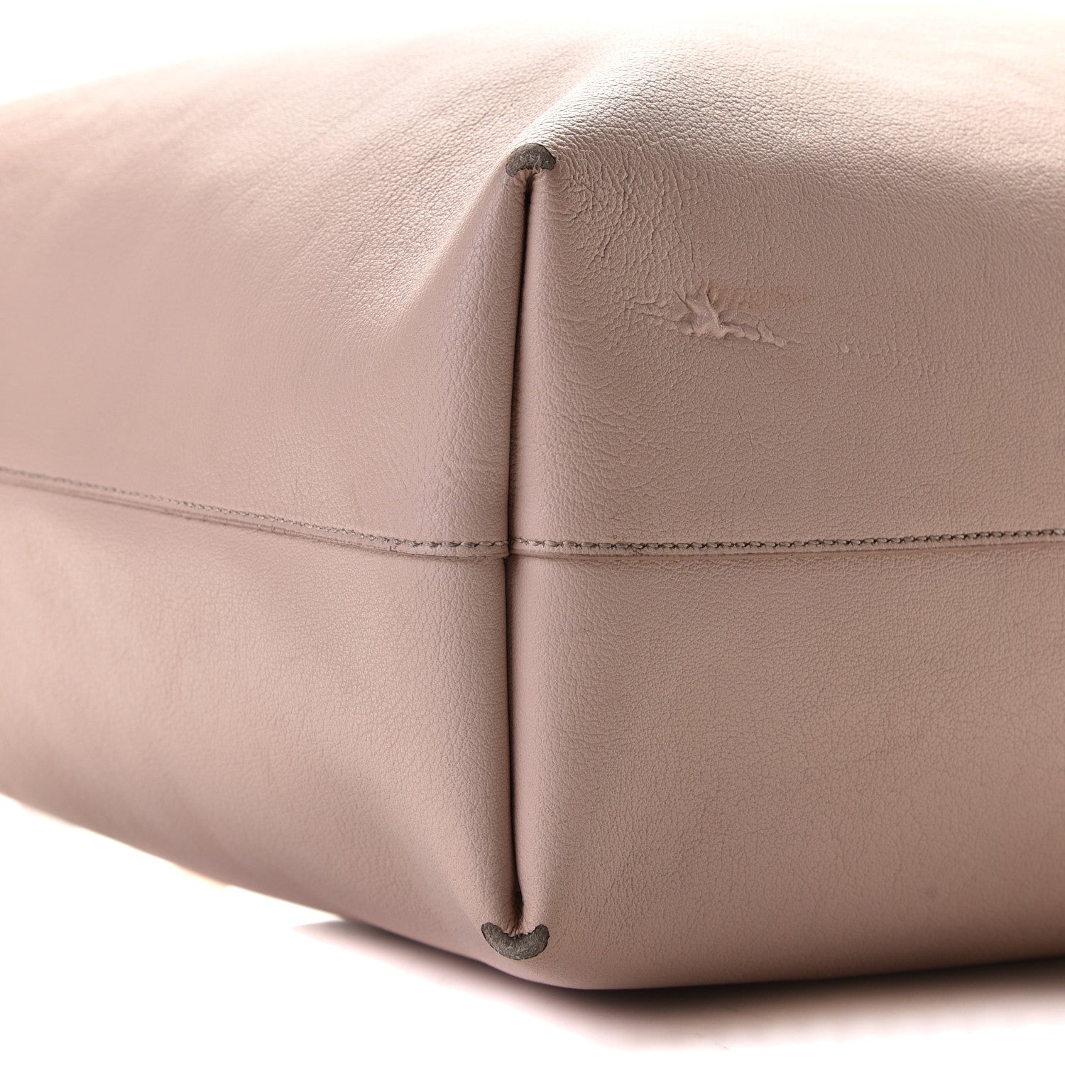 Saint Laurent Calfskin Large Shopping Tote Nude Powder 11 of 13