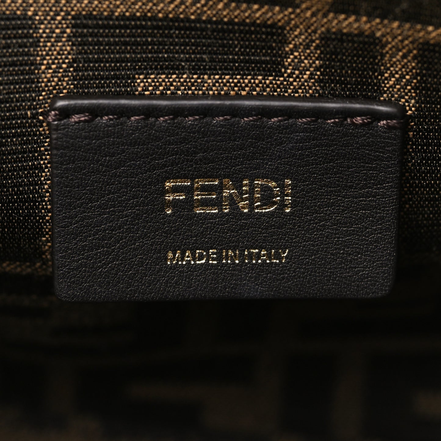 Paglia Chicco Diriso Nappa Small Fendi First Alchemy Brandy