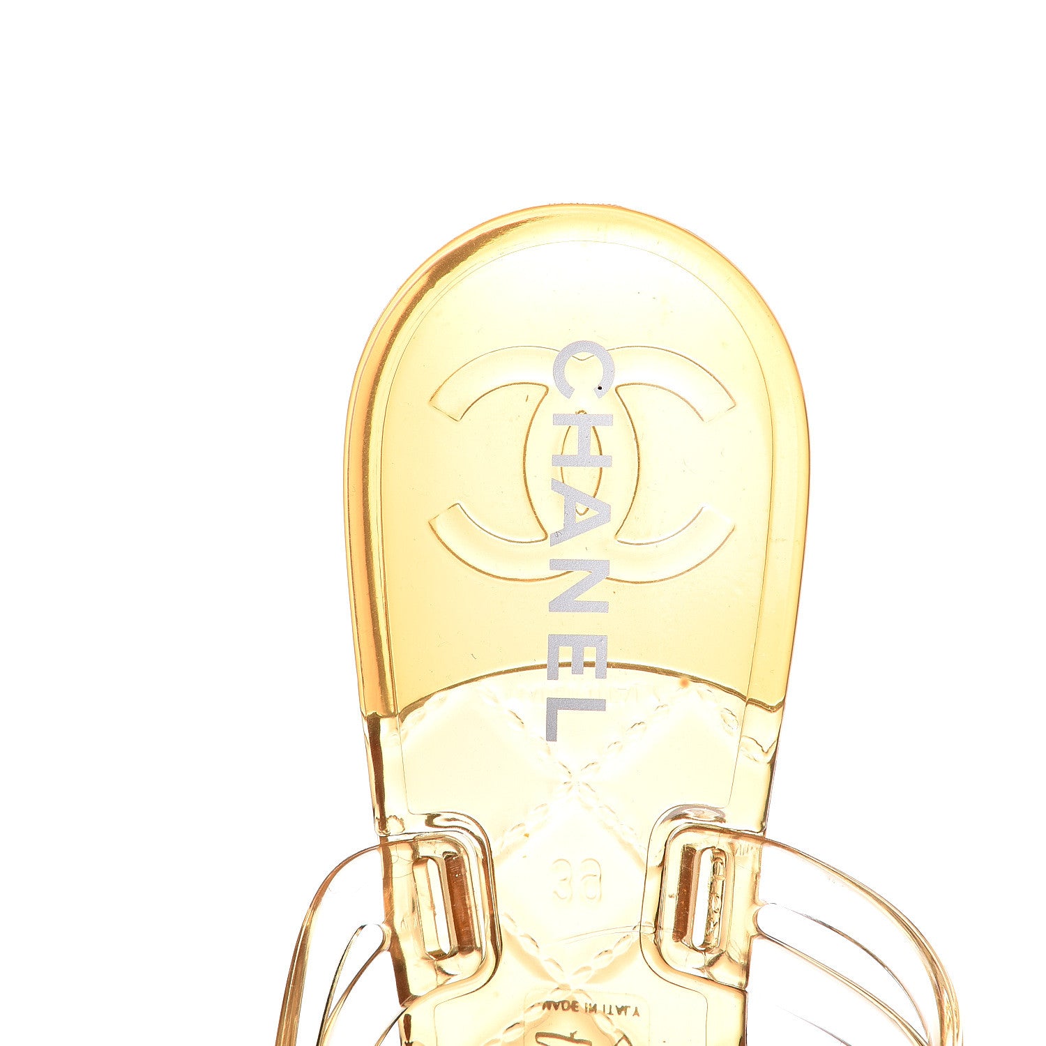 Chanel Jelly Camellia Thong Sandals 39 Rose Clair 8 of 10