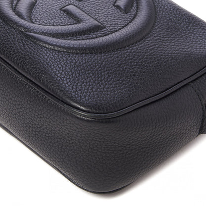 Gucci Pebbled Calfskin Small Soho Disco Bag Black 5 of 9