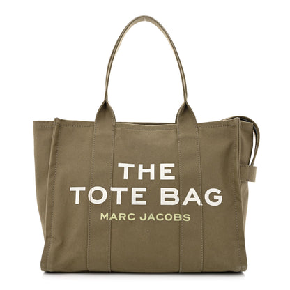Marc Jacobs Canvas Large Summer Tote Bag Slate Green 1 of 10