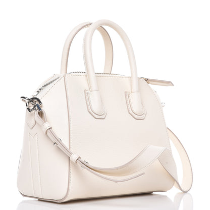 Givenchy Sugar Goatskin Mini Antigona Off White 4 of 17