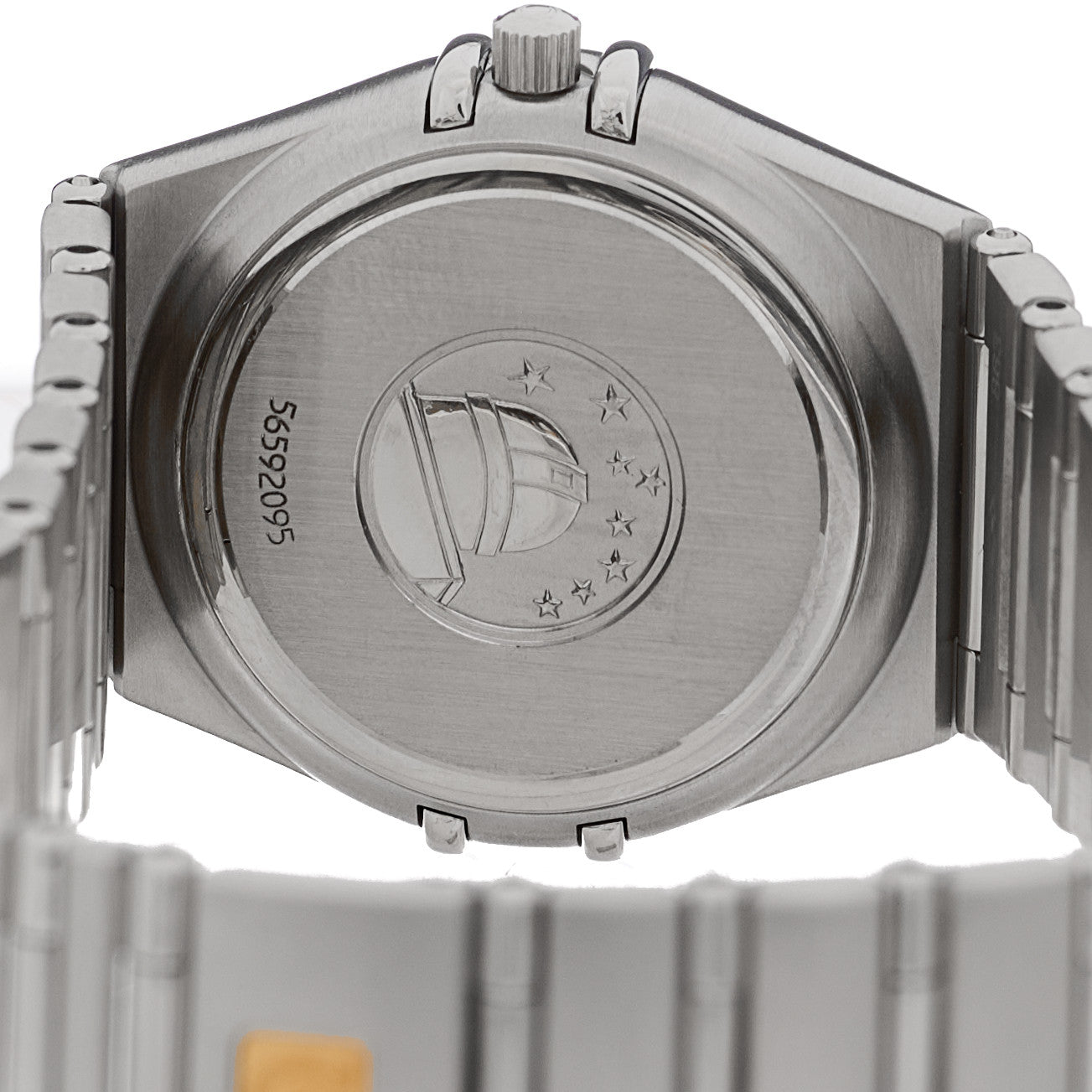 Omega Stainless Steel 27mm Constellation Quartz Watch White 1582.30 4 of 4