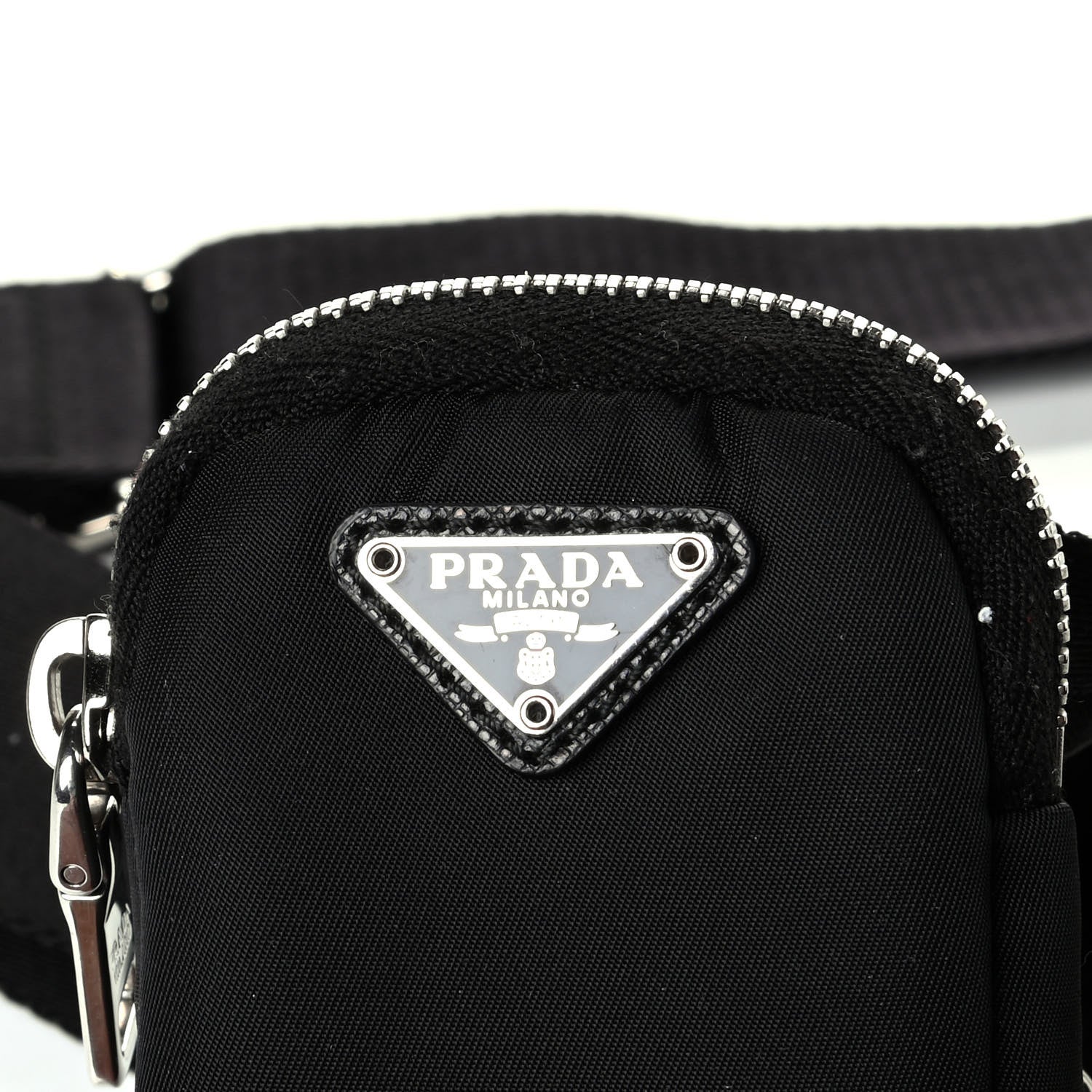 Prada Nylon Re-Edition 2005 Shoulder Bag Black 7 of 7