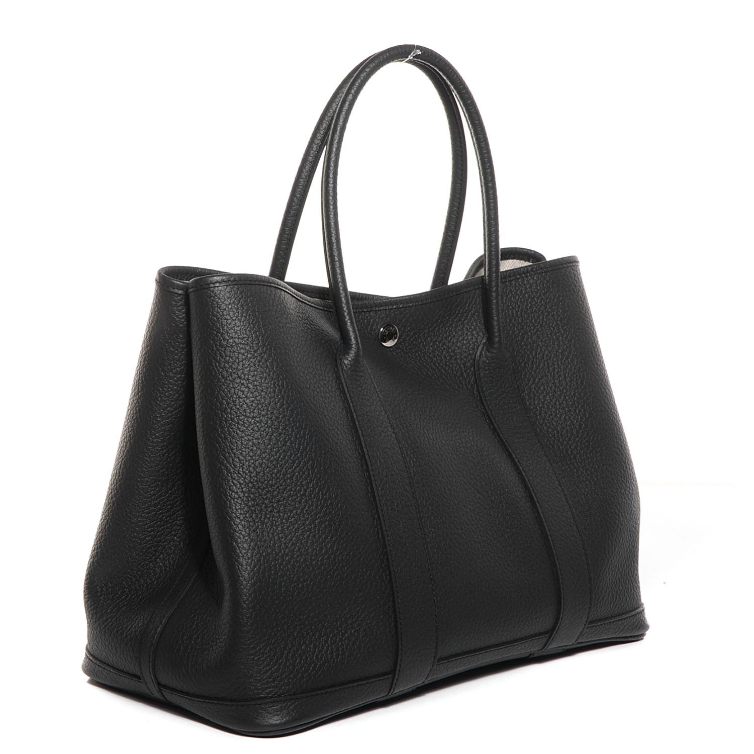 Hermes Vache Country Garden Party 36 MM Black 3 of 12