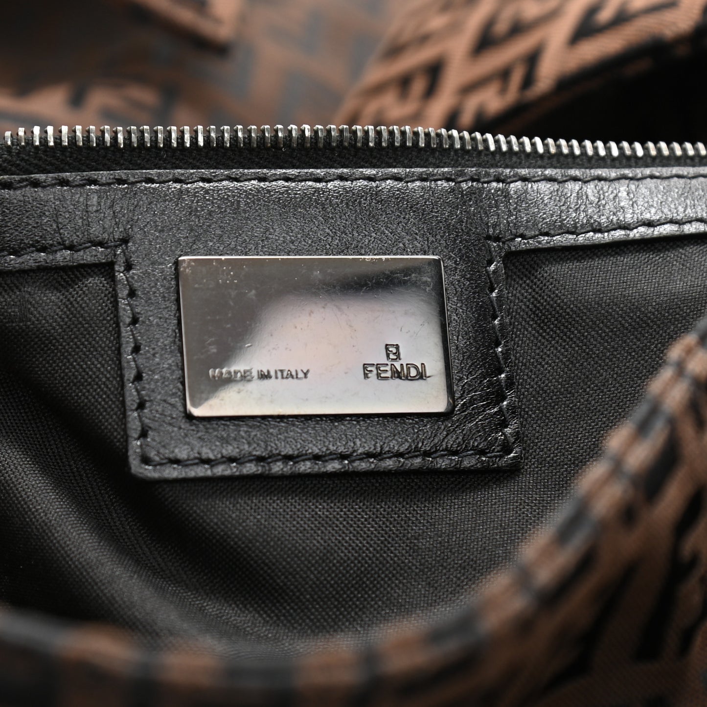 Zucchino Flap Shoulder Bag Brown