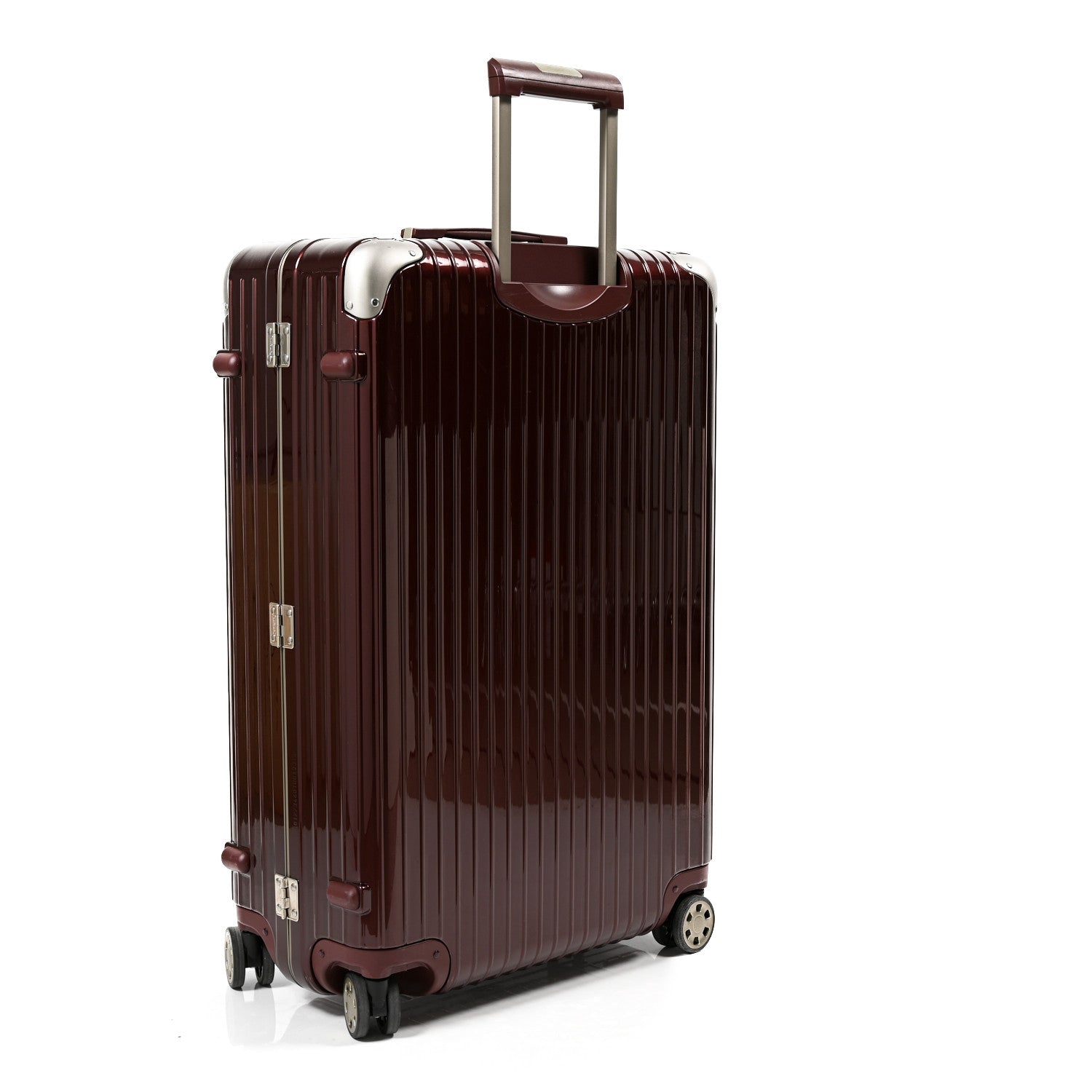 Rimowa Gloss Polycarbonate Aluminum Limbo 73 Carmona Red 2 of 14