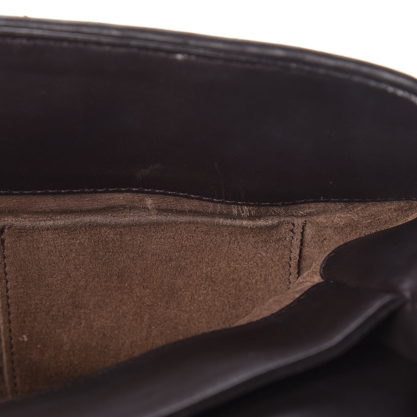 Nappa Intrecciato Large Olimpia Bag Ebano