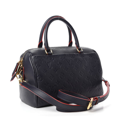 Louis Vuitton Empreinte Speedy Bandouliere 25 NM Marine Rouge 3 of 10