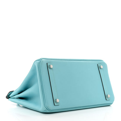 Hermes Epsom BIRKIN 30 Bleu Atoll 4 of 10