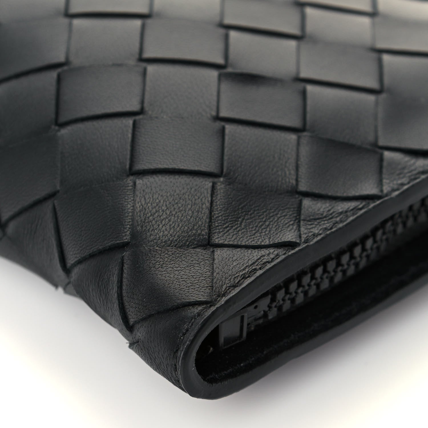 Bottega Veneta Nylon Nappa Intrecciato Convertible Tote Khaki Black 18 of 21