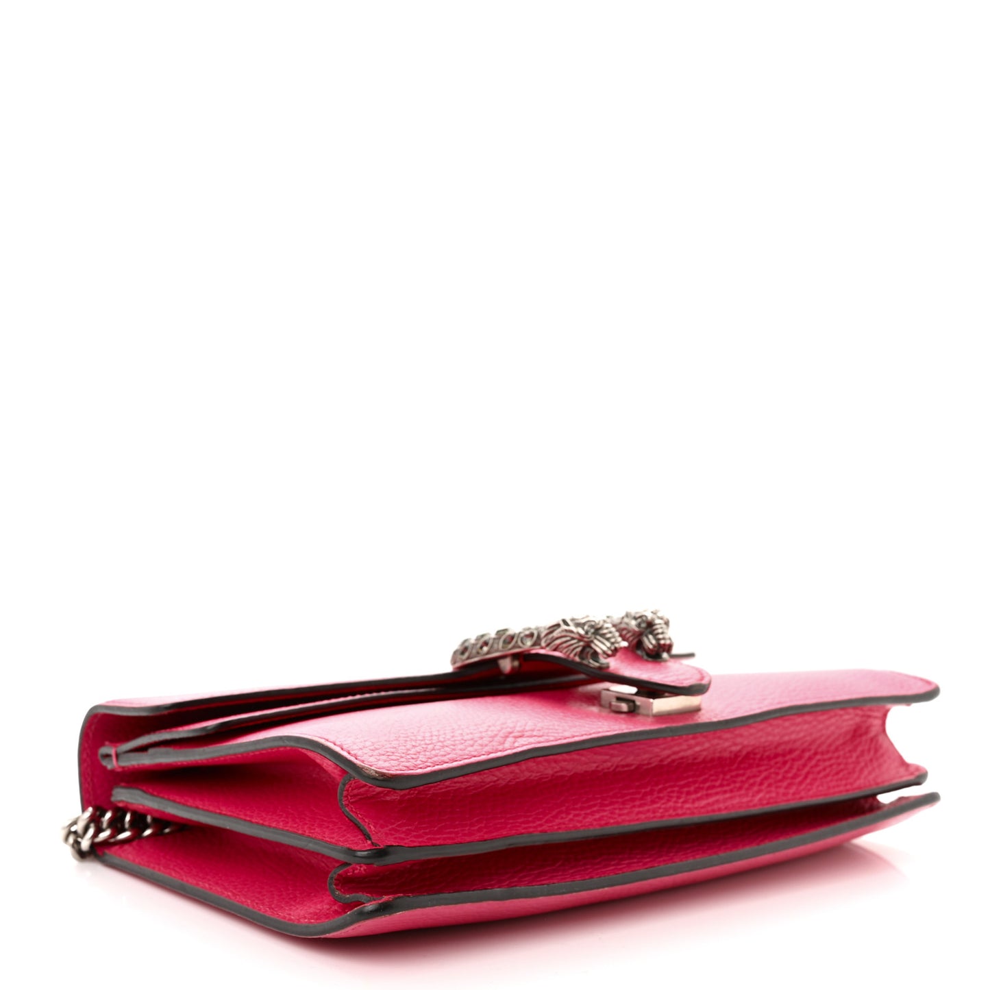 Dollar Calfskin Small Dionysus Shoulder Bag Box Pink