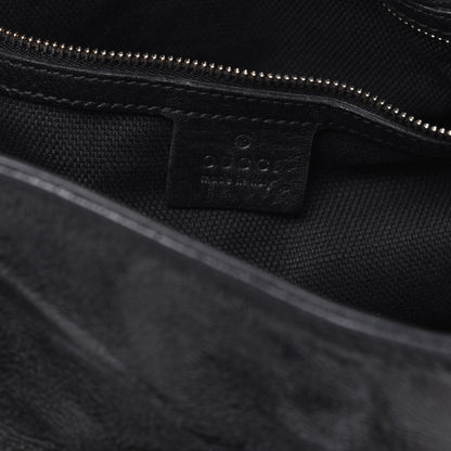 Gucci Patent Medium Soho Chain Shoulder Bag Black 9 of 21