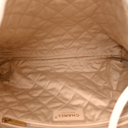 Chanel Shiny Calfskin Quilted Small Chanel  White 6 of 11