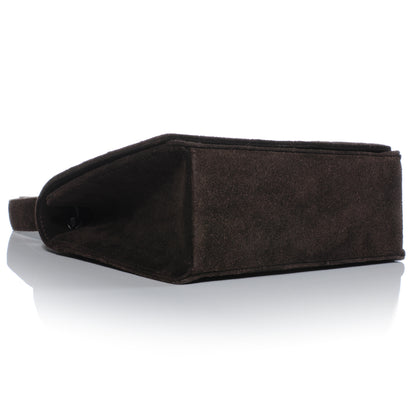 Chanel Suede Flap Bag Brown 4 of 9