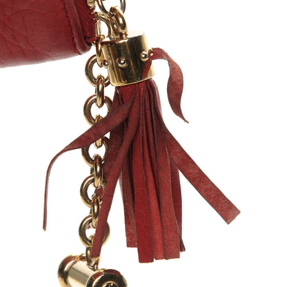 Gucci Pebbled Calfskin Soho Key Case Red 8 of 11