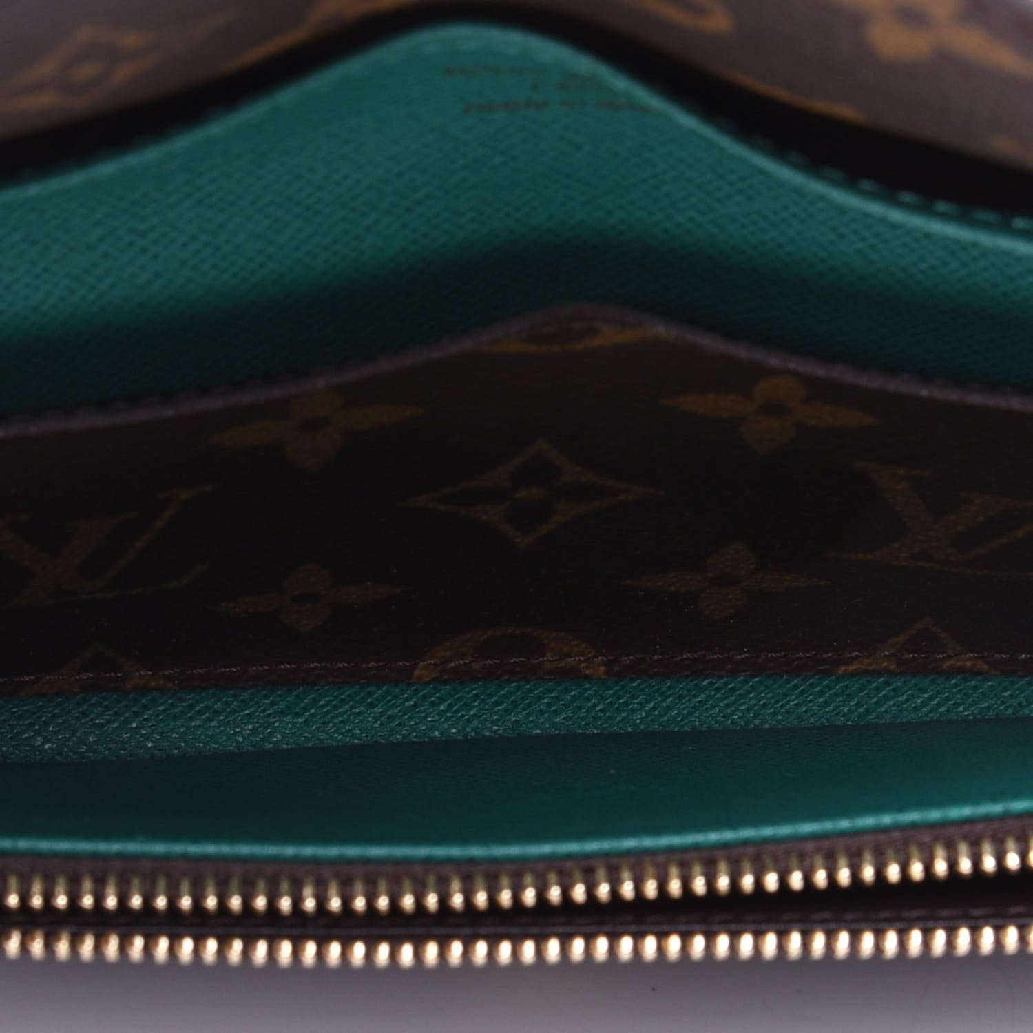 Louis Vuitton Monogram Emilie Wallet Vert 3 of 4