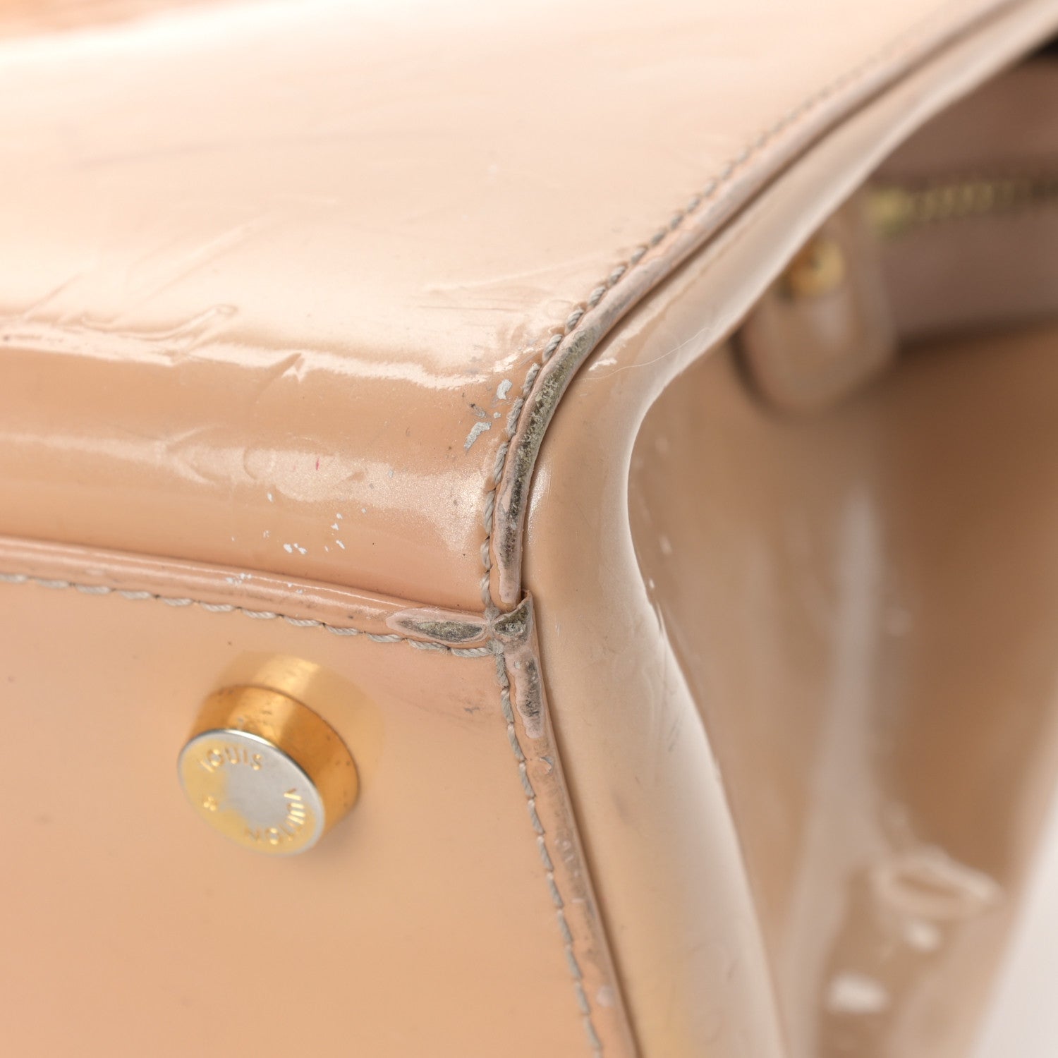 Louis Vuitton Vernis Brea MM Noisette 8 of 18