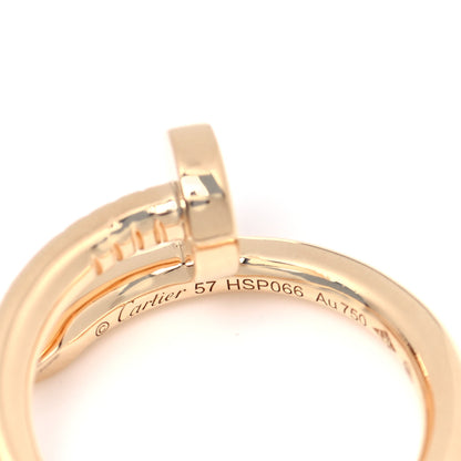 Cartier 18K Yellow Gold Juste Un Clou Ring 57 8 4 of 4