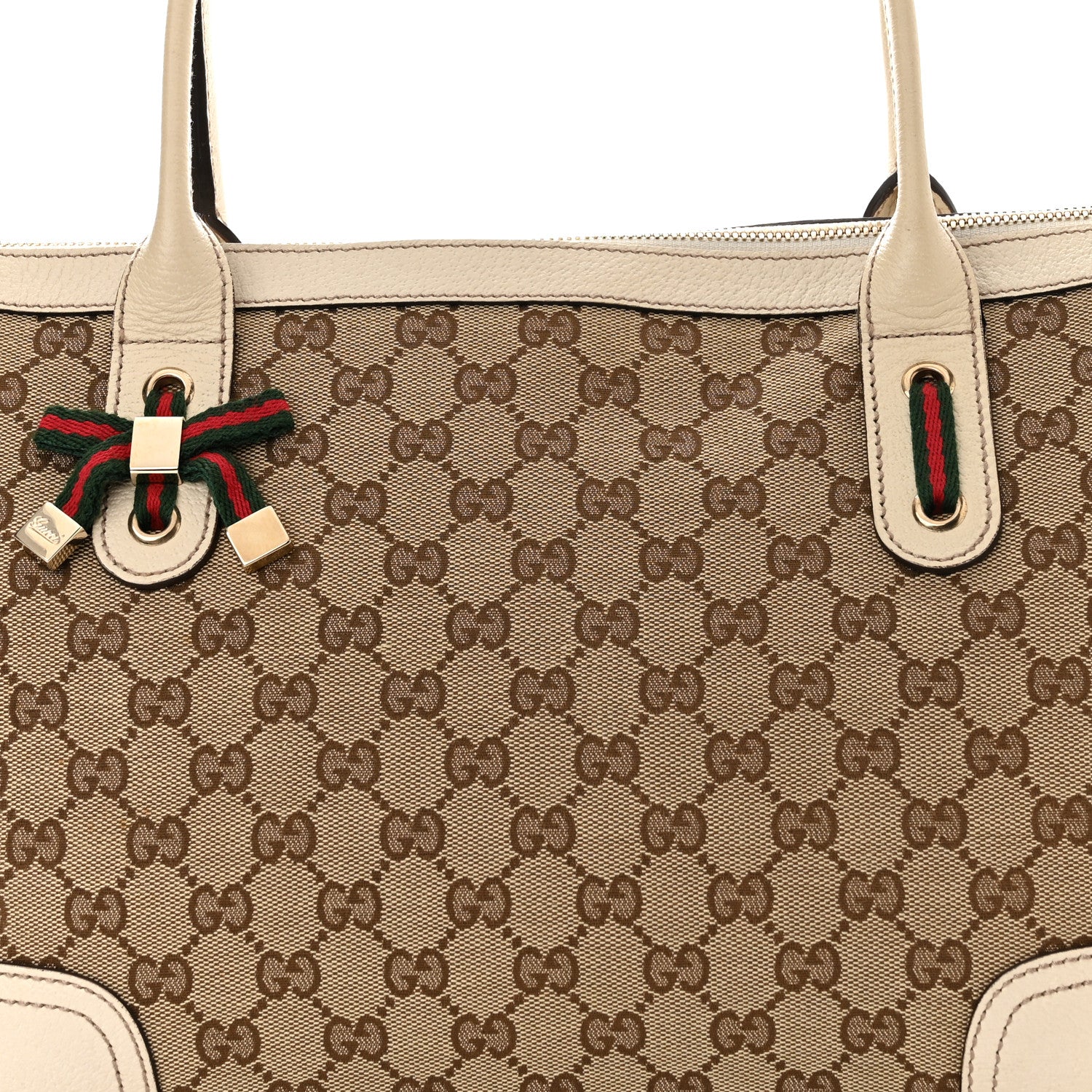 Gucci Monogram Medium Princy Tote Off White 8 of 17