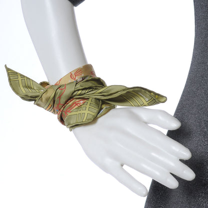 Hermes Silk Constellation Pocket Square Scarf 4 of 7