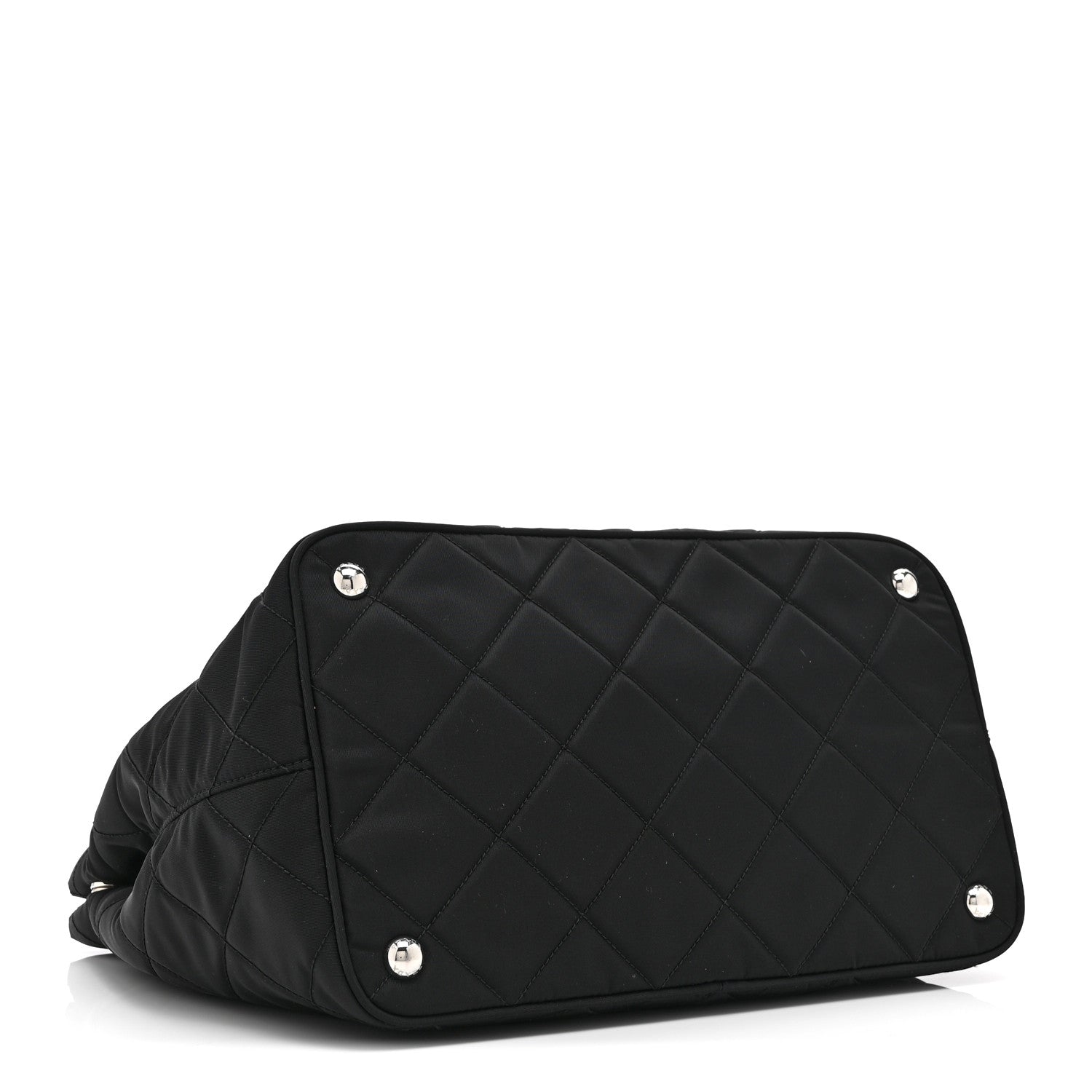 Prada Nylon Tessuto Impuntu Quilted Tote Black 1867250 – FASHIONPHILE