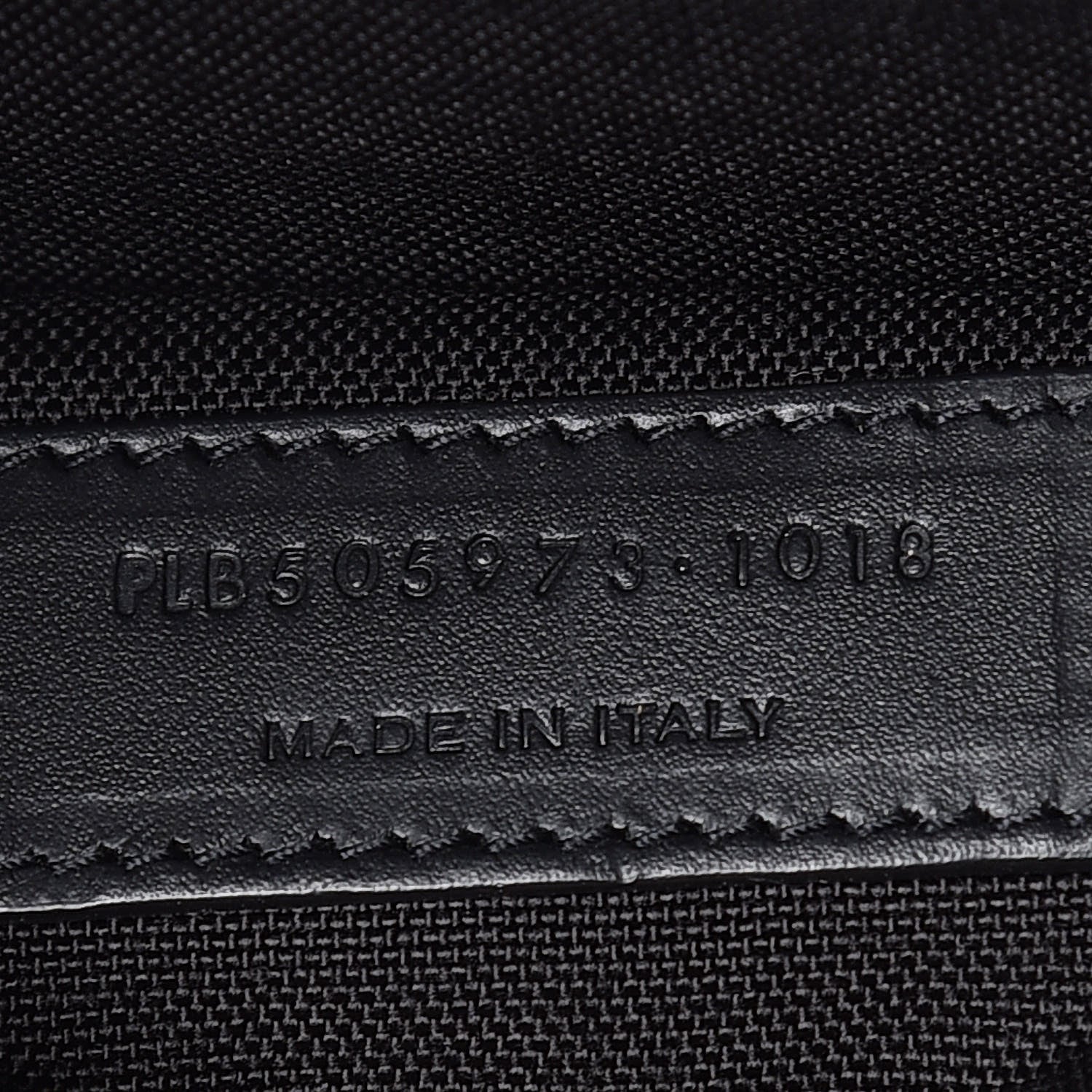 Saint Laurent Calfskin City Belt Bag Black 7 of 9