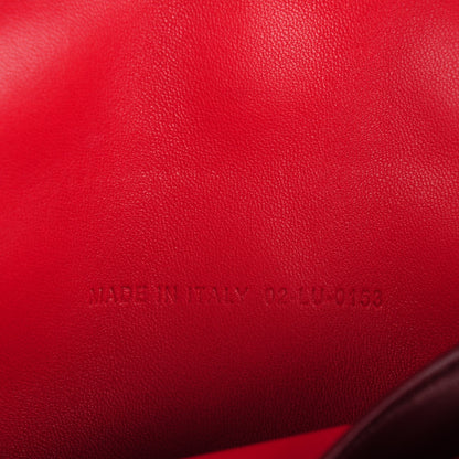 Christian Dior Lambskin Cannage Miss Dior Promenade Pouch Red 7 of 7