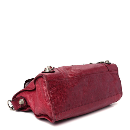 Balenciaga Agneau Giant 21 Gold Hardware City Pourpre 5 of 13