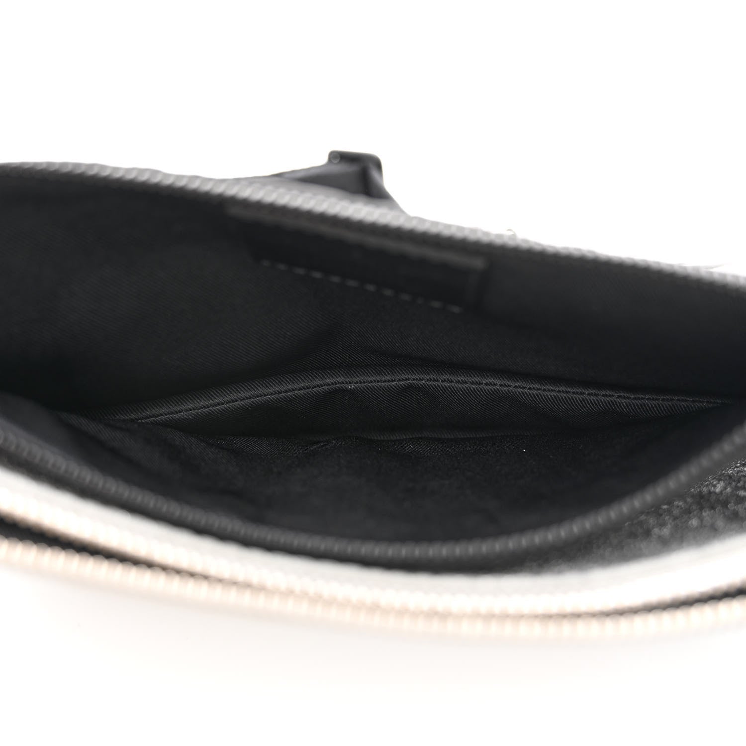 Louis Vuitton Damier Glitter Taurillon Monogram In The Loop Trio Pouch Black Silver 6 of 11