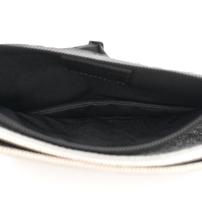 Louis Vuitton Damier Glitter Taurillon Monogram In The Loop Trio Pouch Black Silver 6 of 11