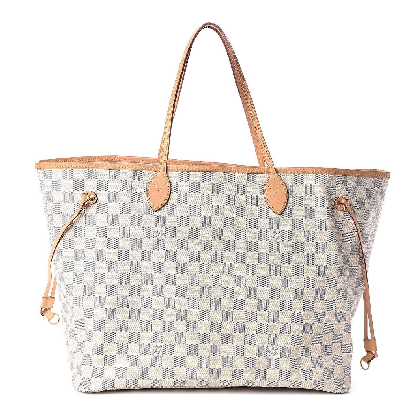 Damier Azur Neo Neverfull GM Rose Ballerine