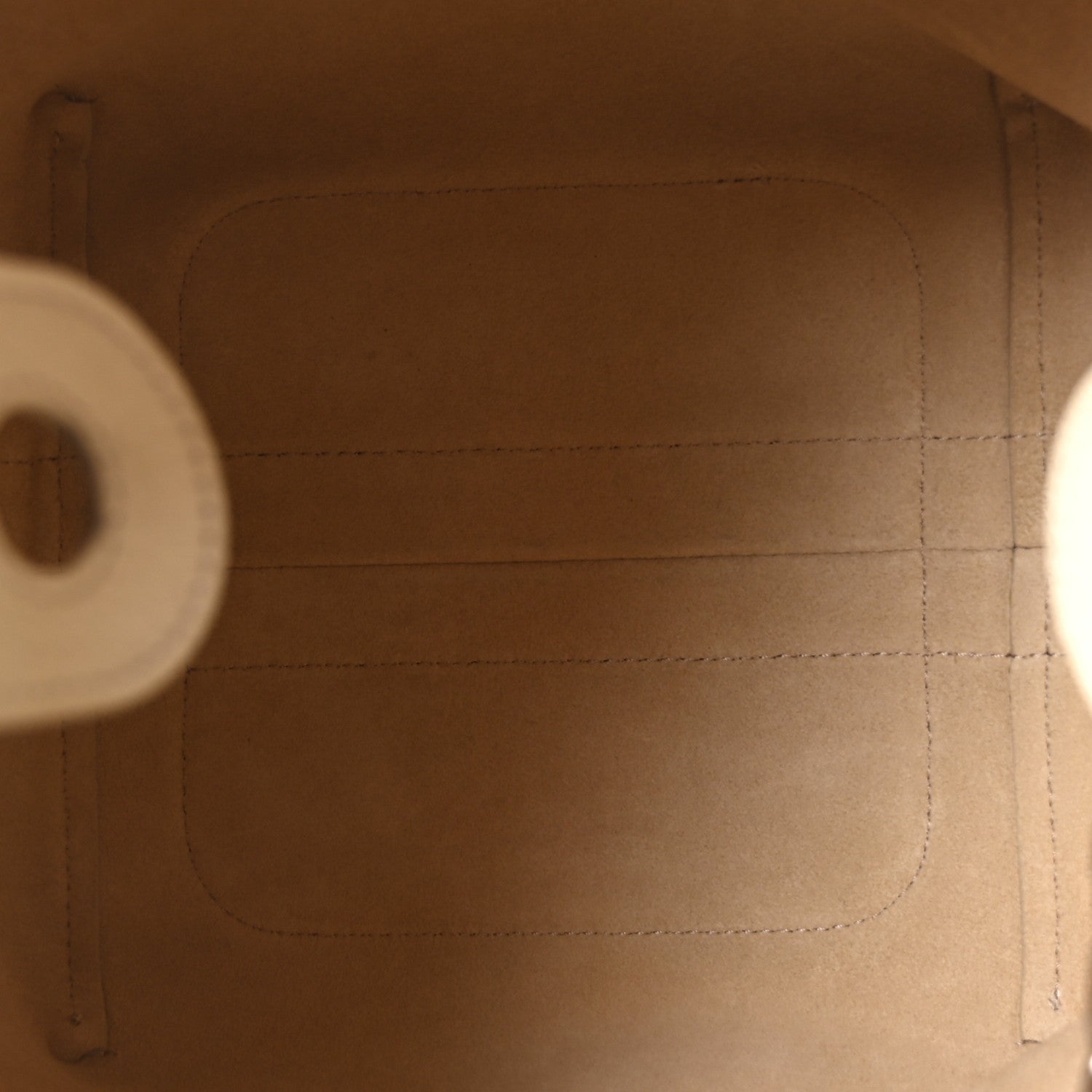 Loro Piana Grained Calfskin Small Bale Bag Whisper White 5 of 10