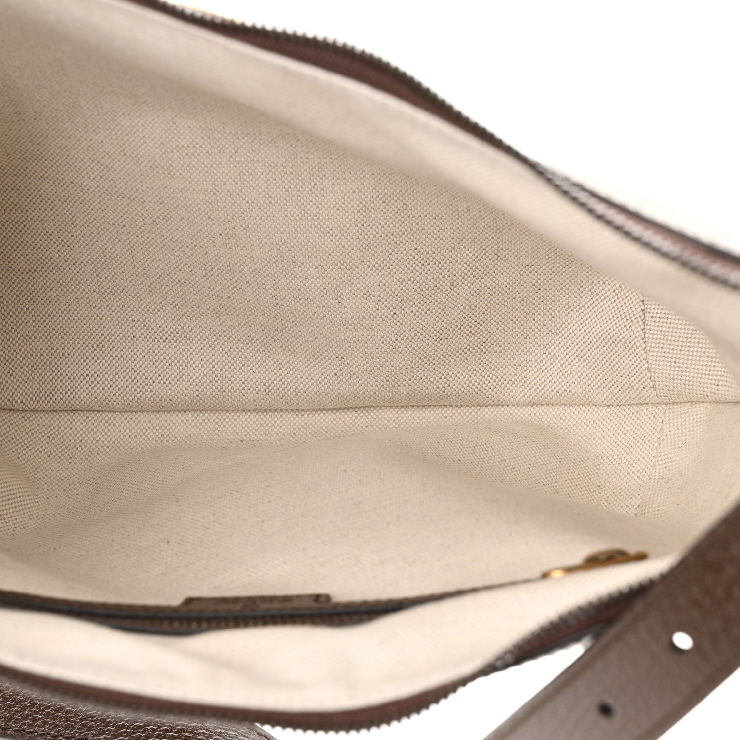 Gucci GG Supreme Monogram Web Small Ophidia Half Moon Hobo Brown 5 of 10