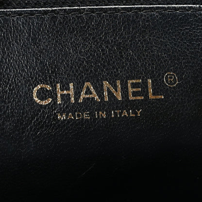 Chanel Caviar Quilted Medium CC Filigree Flap Navy Black 7 of 9
