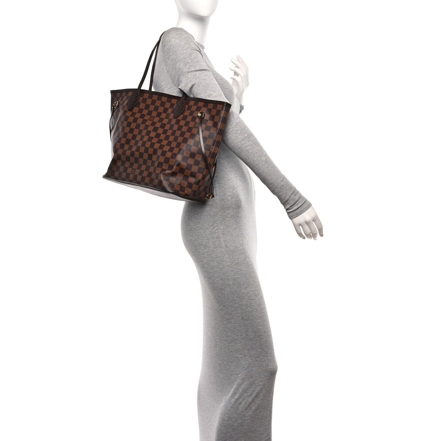 Louis Vuitton Damier Ebene Neo Neverfull MM 2 of 12